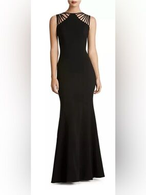 Dress the Population Harlow Strappy Gown, Medium